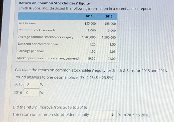 solved-return-on-common-stockholders-equity-smith-sons-chegg