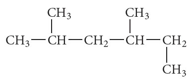 Solved CH3 CH3 CH3-CH-CH2-CH-CH2 CH3 | Chegg.com