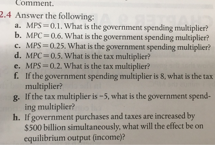 What Is The Government Spending Multiplier