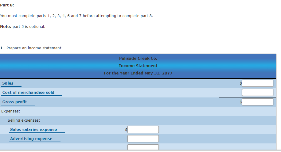 Solved Comprehensive Problem 2 Part 3: NOTE: You must | Chegg.com
