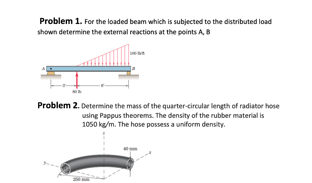 Solved Problem 1. For the loaded beam which is subjected to | Chegg.com