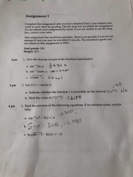 Solved Assignment 1 Complete This Assignment After You Have | Chegg.com