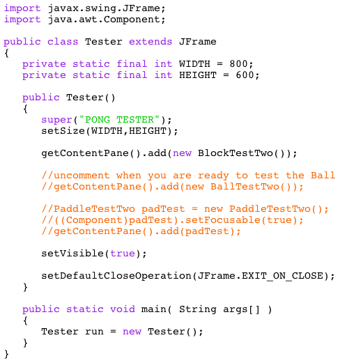 public interface Locatable public void setPos( int x, | Chegg.com