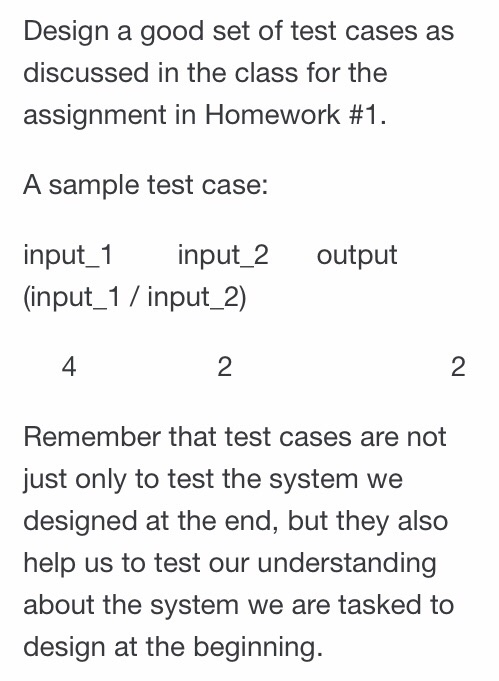 Solved I need help with a test case for a program that | Chegg.com