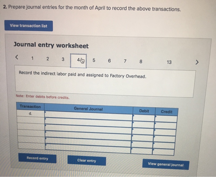 Solved Required Information The Following Information | Chegg.com