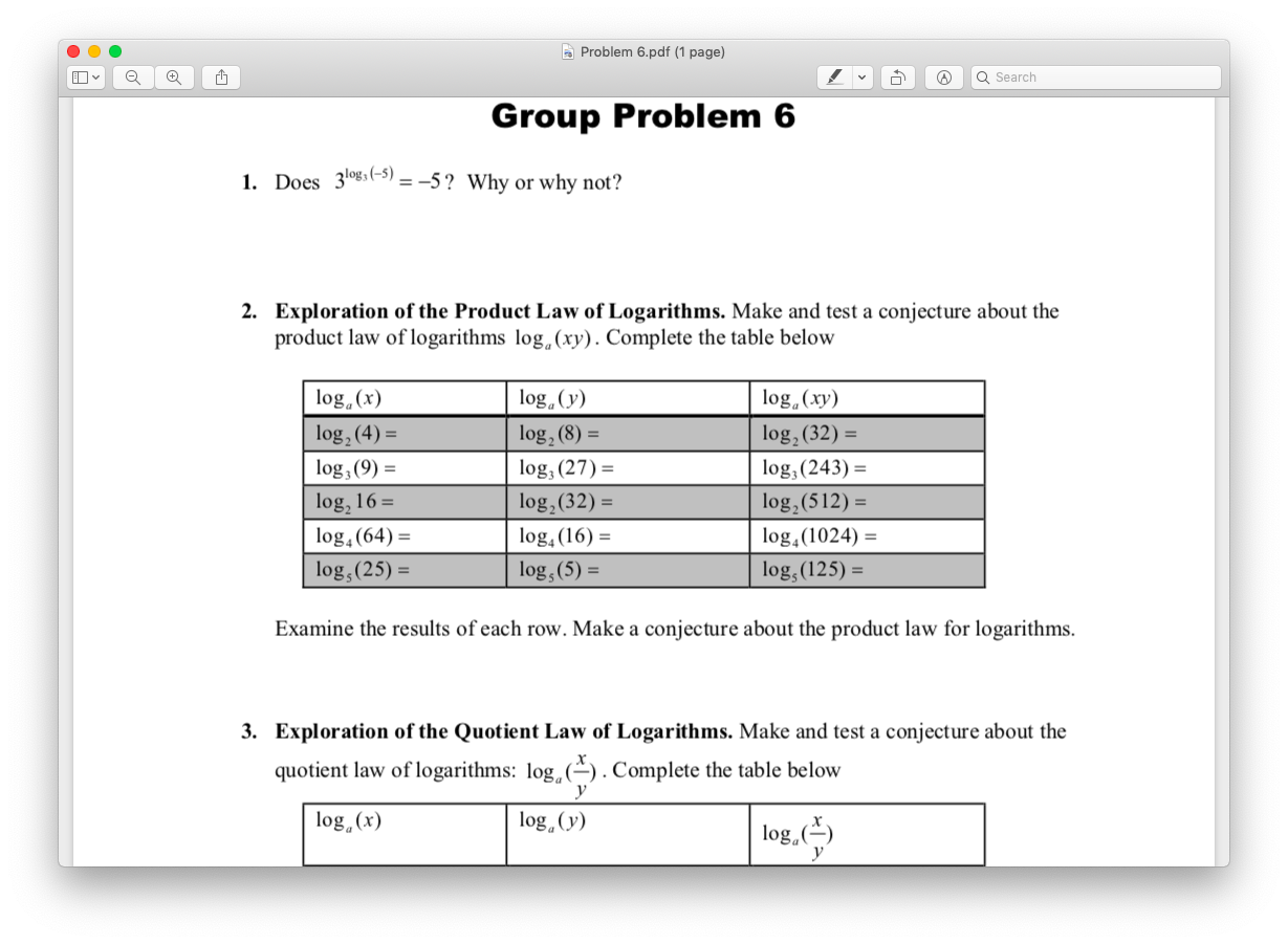 solved-1-does-3log3-5-5-why-or-why-not-2-exploration-chegg