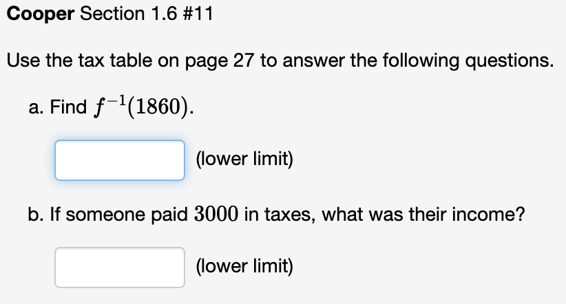 Solved Jse the tax table on page 27 to answer the following | Chegg.com