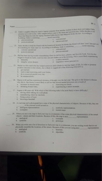 Solved When You Write Out A List Of Directions To Find Chegg