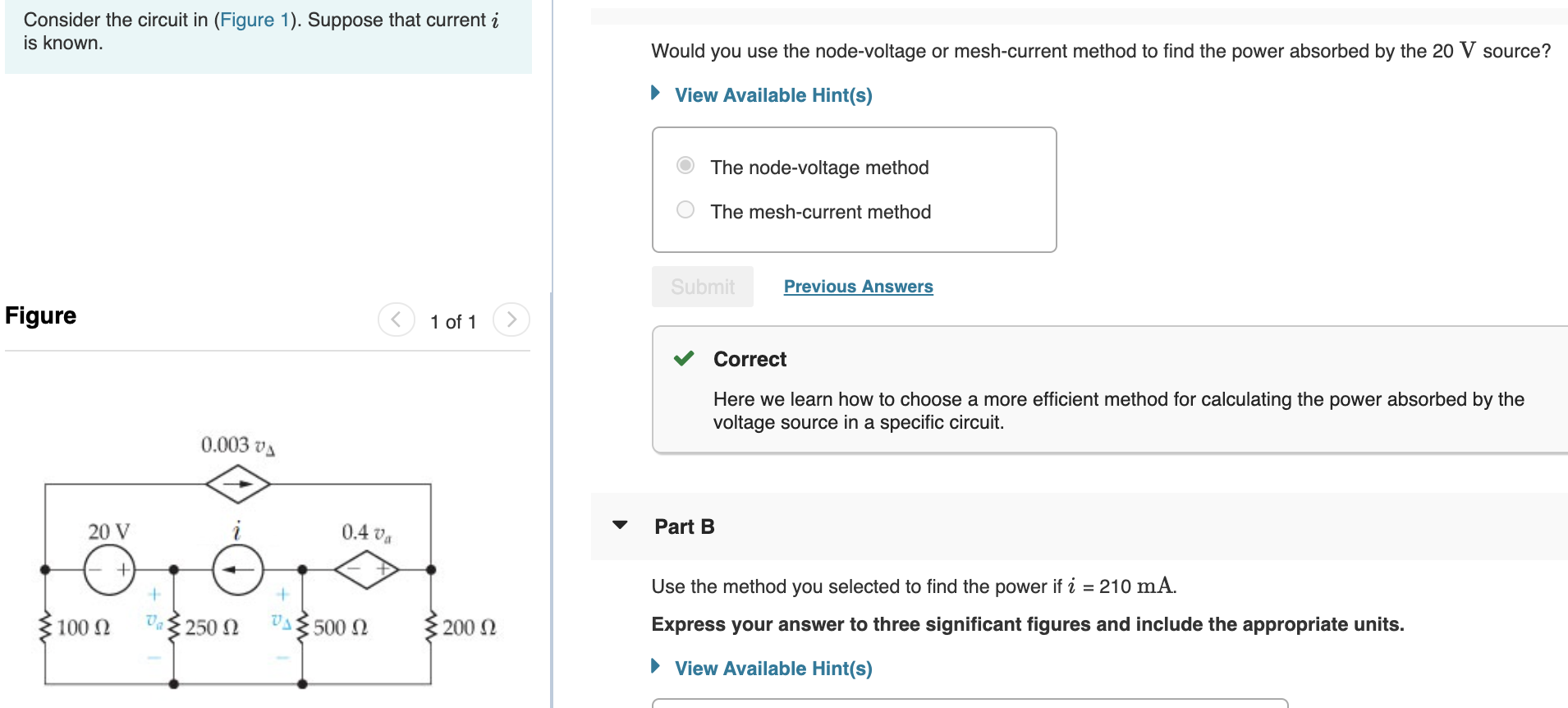 Solved Consider the circuit in (Figure 1). Suppose that | Chegg.com