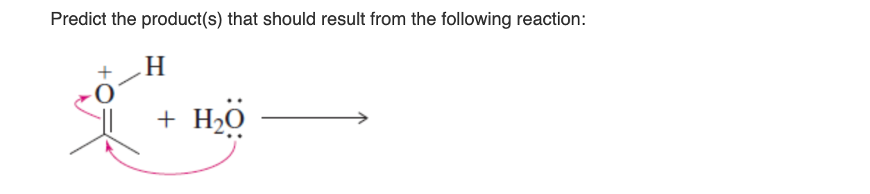 Solved Predict The Product S That Should Result From T