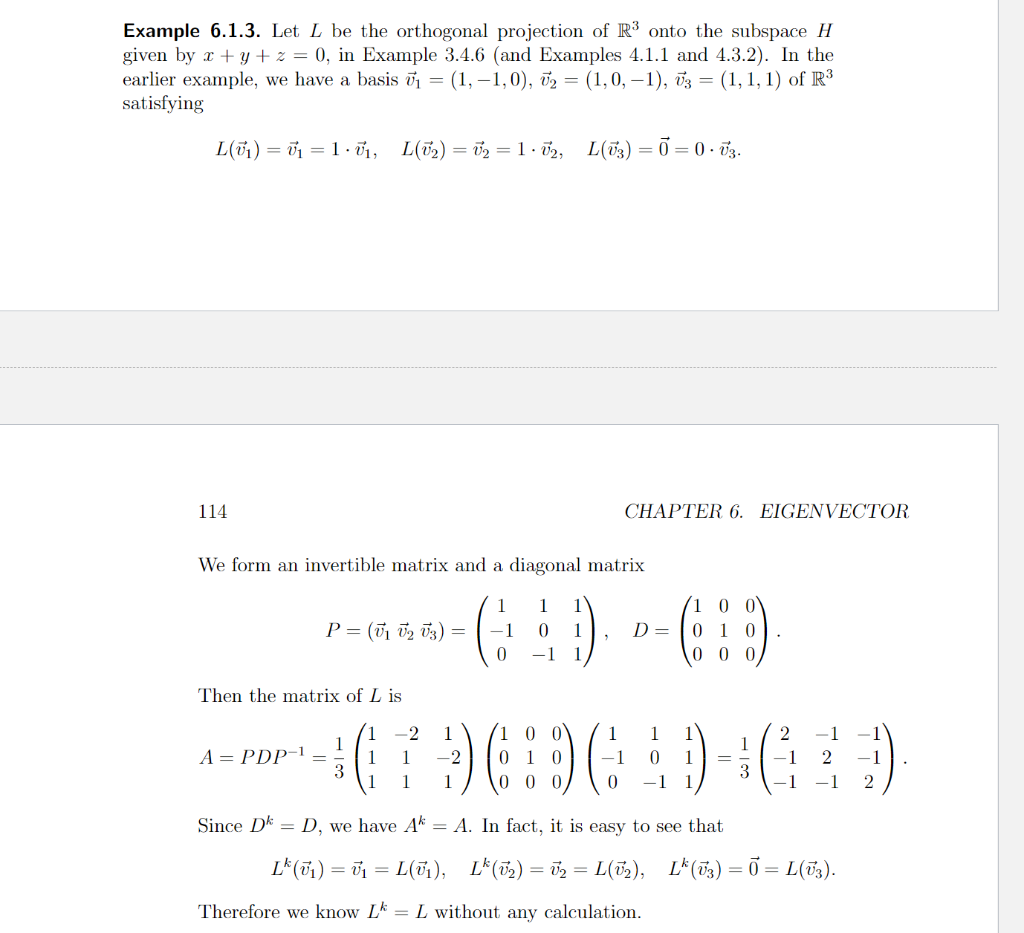 Solved Exercise 6.4. Explain That, In Example 6.1.3, We May | Chegg.com