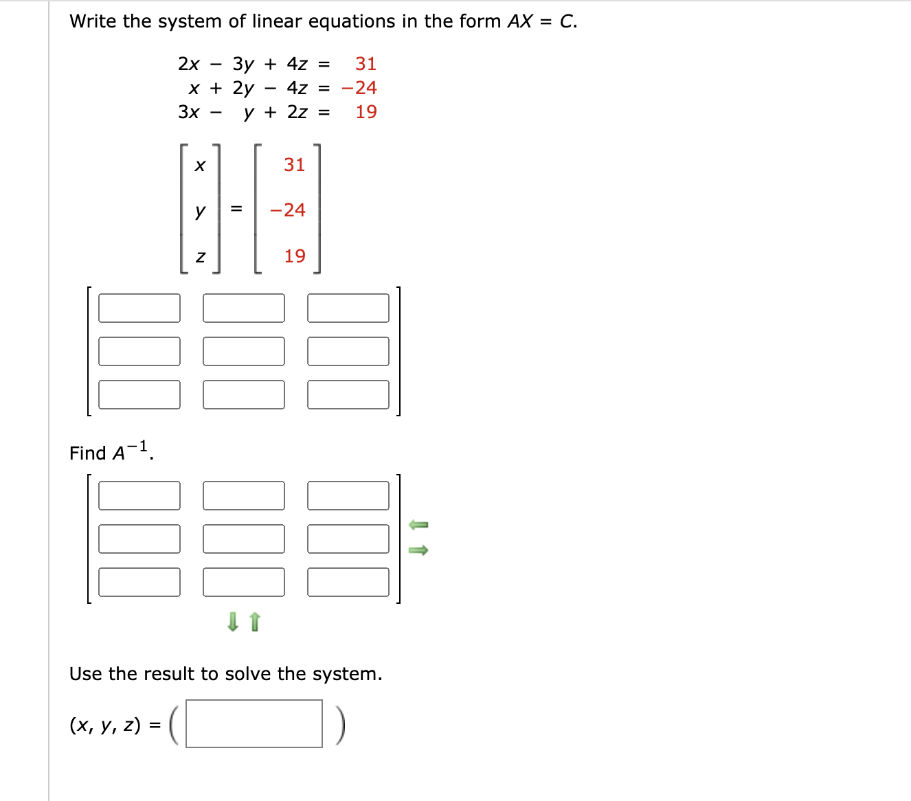 solved-write-the-system-of-linear-equations-in-the-form-chegg