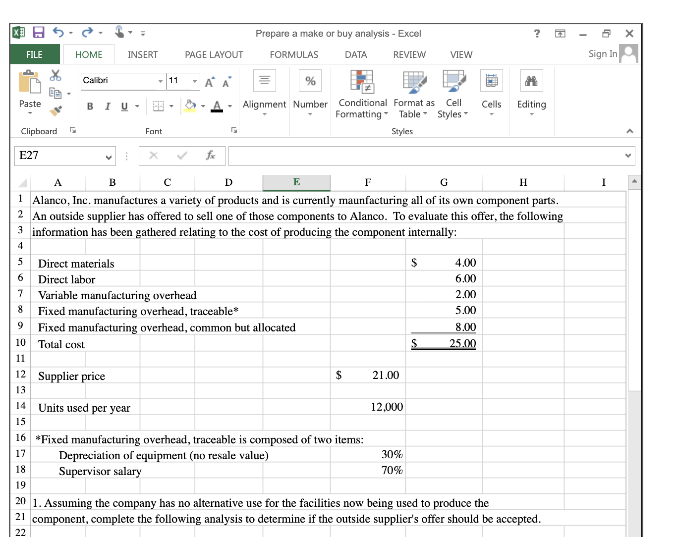 Alanco, Inc. manufactures a variety of products and