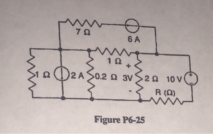 Solved Consider the circuit shown in Figure P6-25. Write the | Chegg.com