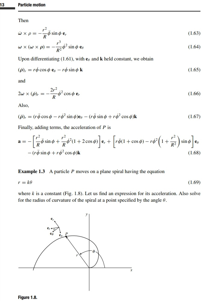 2.14. A particle of mass m can move without friction | Chegg.com