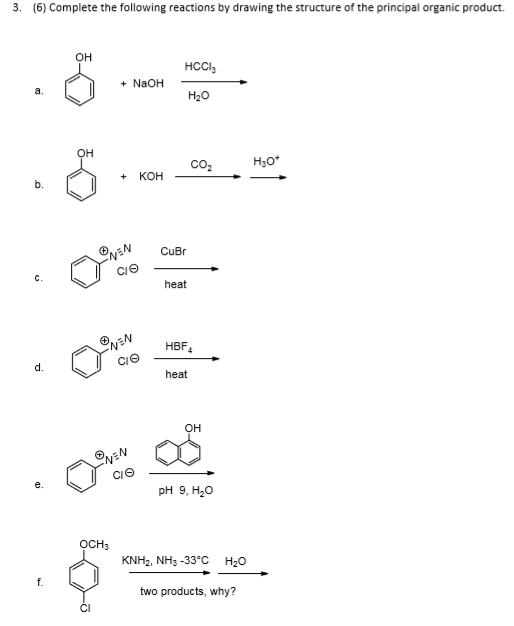 Solved 3 6 Complete The Following Reactions By Drawing Chegg solved-3-6-complete-the-following-reactions-by-drawing-chegg