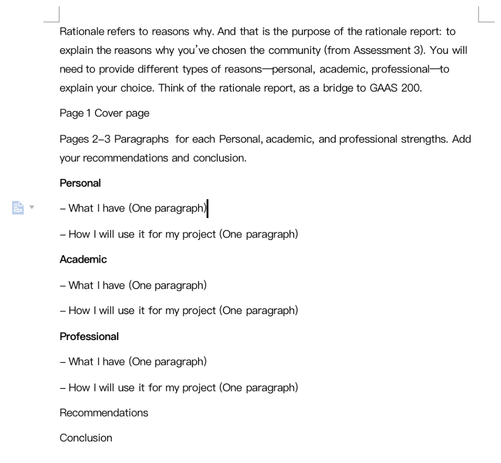 Rationale refers to reasons why. And that is the | Chegg.com