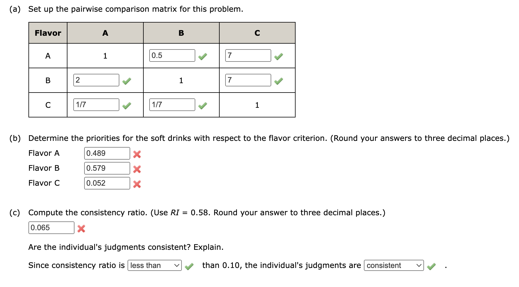 Solved Suppose An Individual Was Asked To Compare Three Soft | Chegg.com