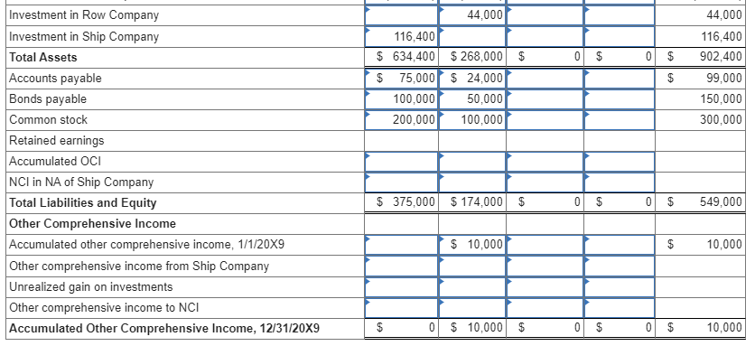 Pirate Corporation acquired 60 percent ownership of | Chegg.com