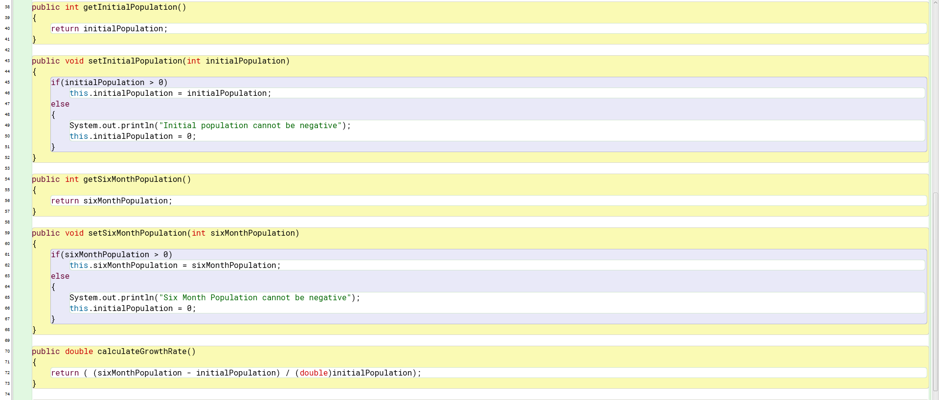 Solved Hi, I need help with this Java problem. Here is | Chegg.com