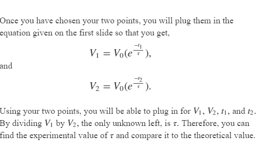 how to find experimental value of r