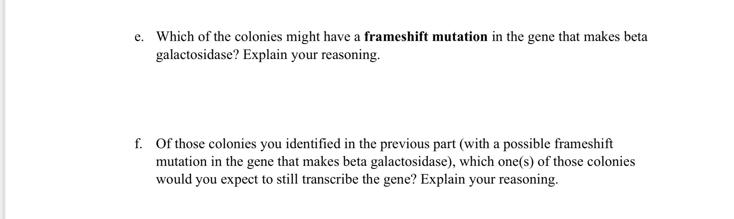 Solved is your 2. Imagine you set up a replica plating