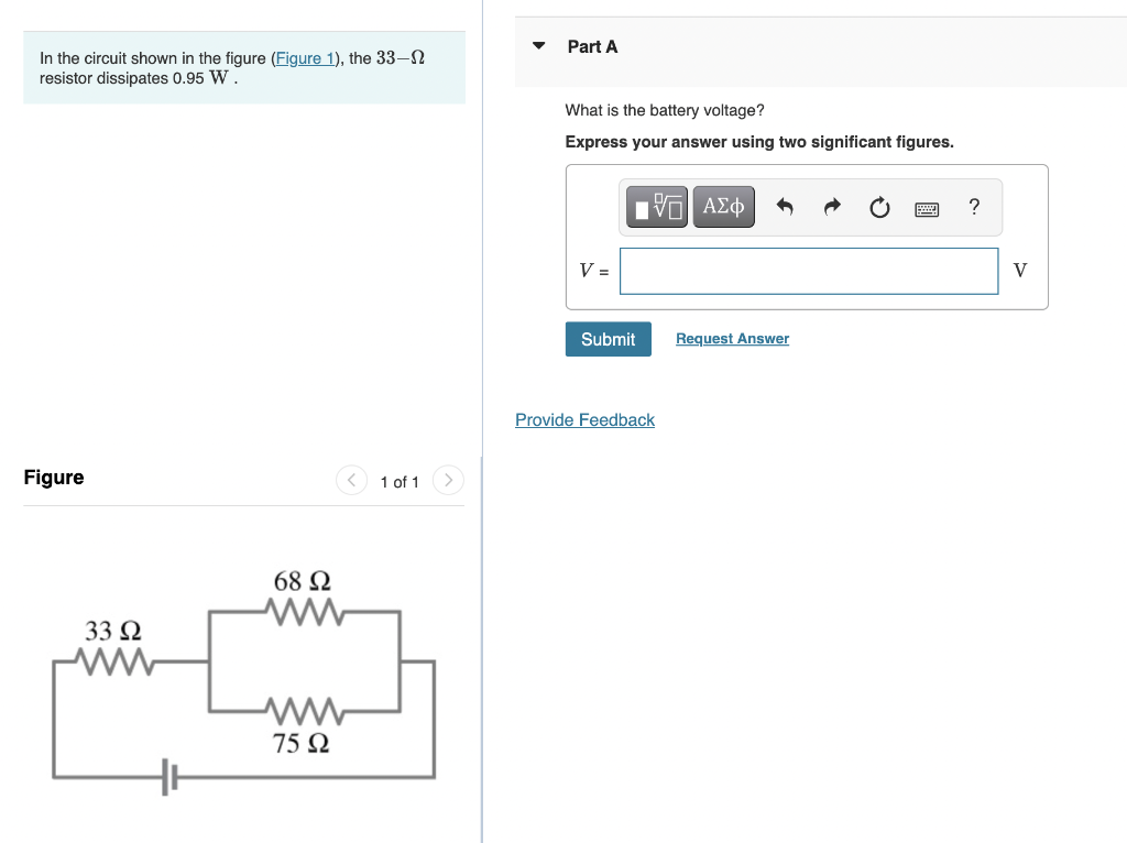 Solved In the circuit shown in the figure I , the 33−Ω Part | Chegg.com