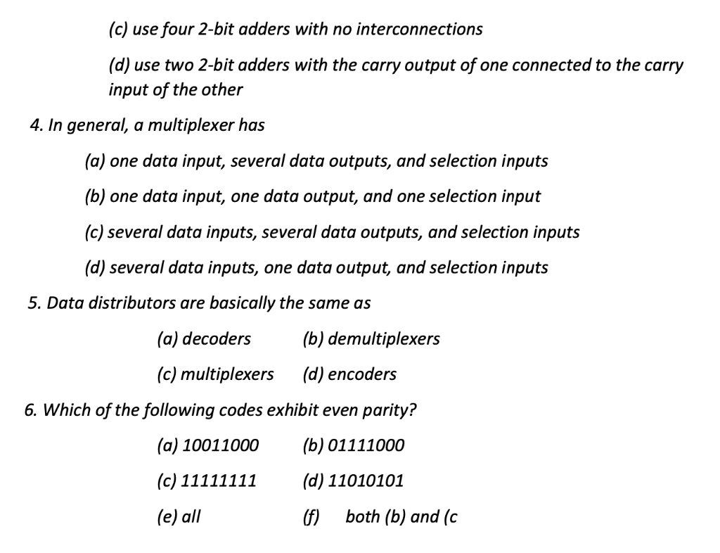 Solved 1. For the full-adder of Figure 6-4, determine the | Chegg.com