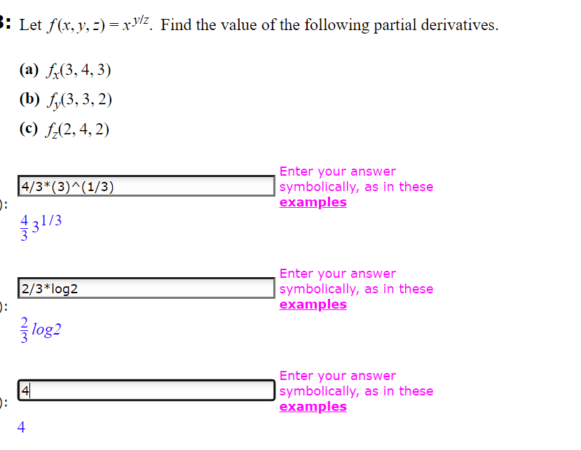 Solved Let F X Y Z X Y Z Find The Value Of The