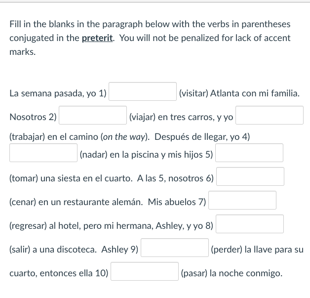 Fill in the blanks in the paragraph below with the | Chegg.com