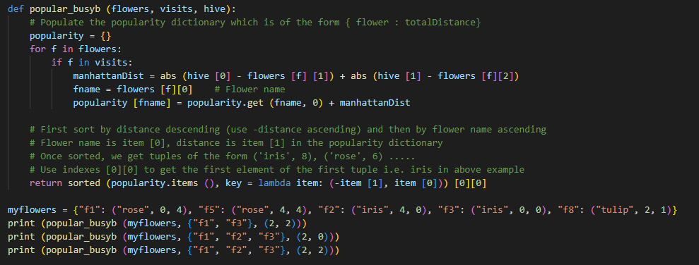 Solved Python. Is it possible to replace the for loop with | Chegg.com