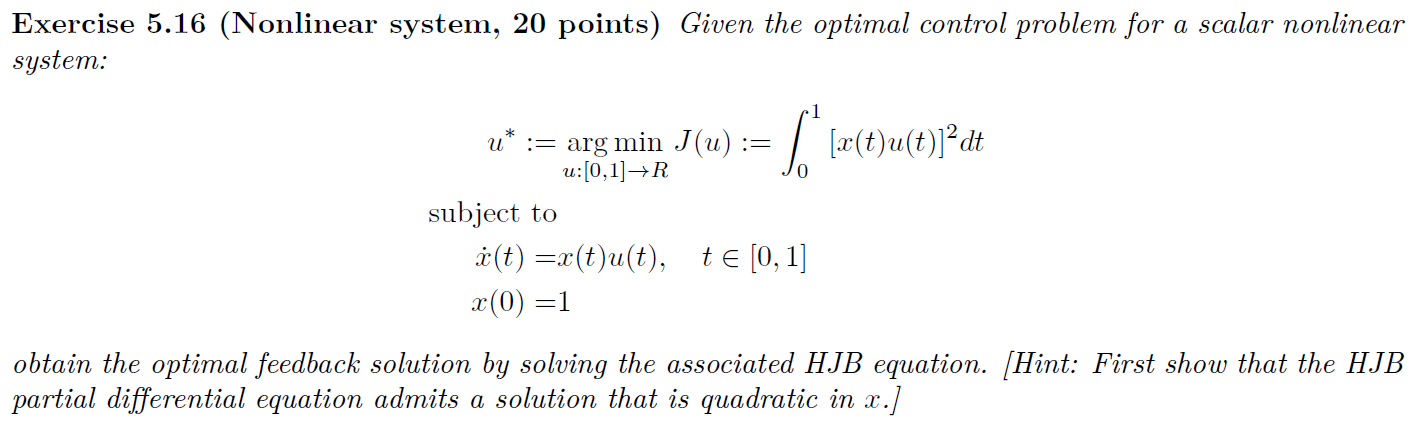 Exercise 5 16 Nonlinear System Points Given Chegg Com