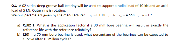 Solved Hı. This is Machine Elements question. Please help me | Chegg.com
