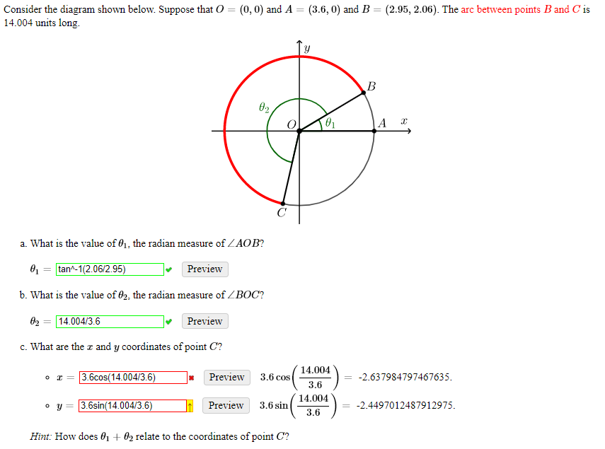 Solved Consider The Diagram Shown Below. Suppose That 0 = | Chegg.com