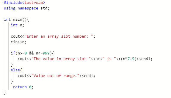 Solved Using C++ code to upgrade the program below by does | Chegg.com