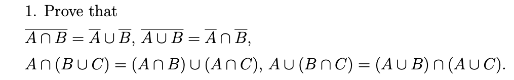 Solved 1. Prove That | Chegg.com