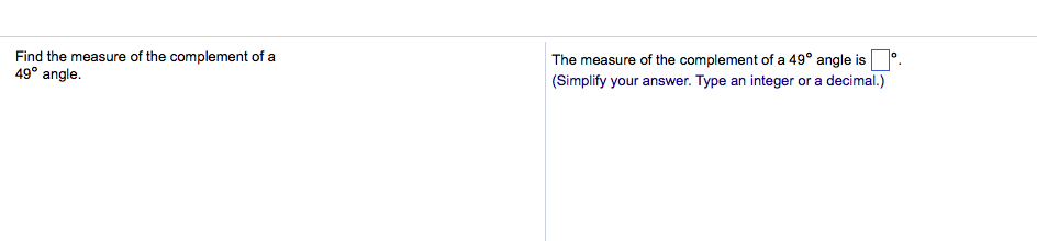 solved-find-the-measure-of-the-complement-of-a-49-angle-chegg