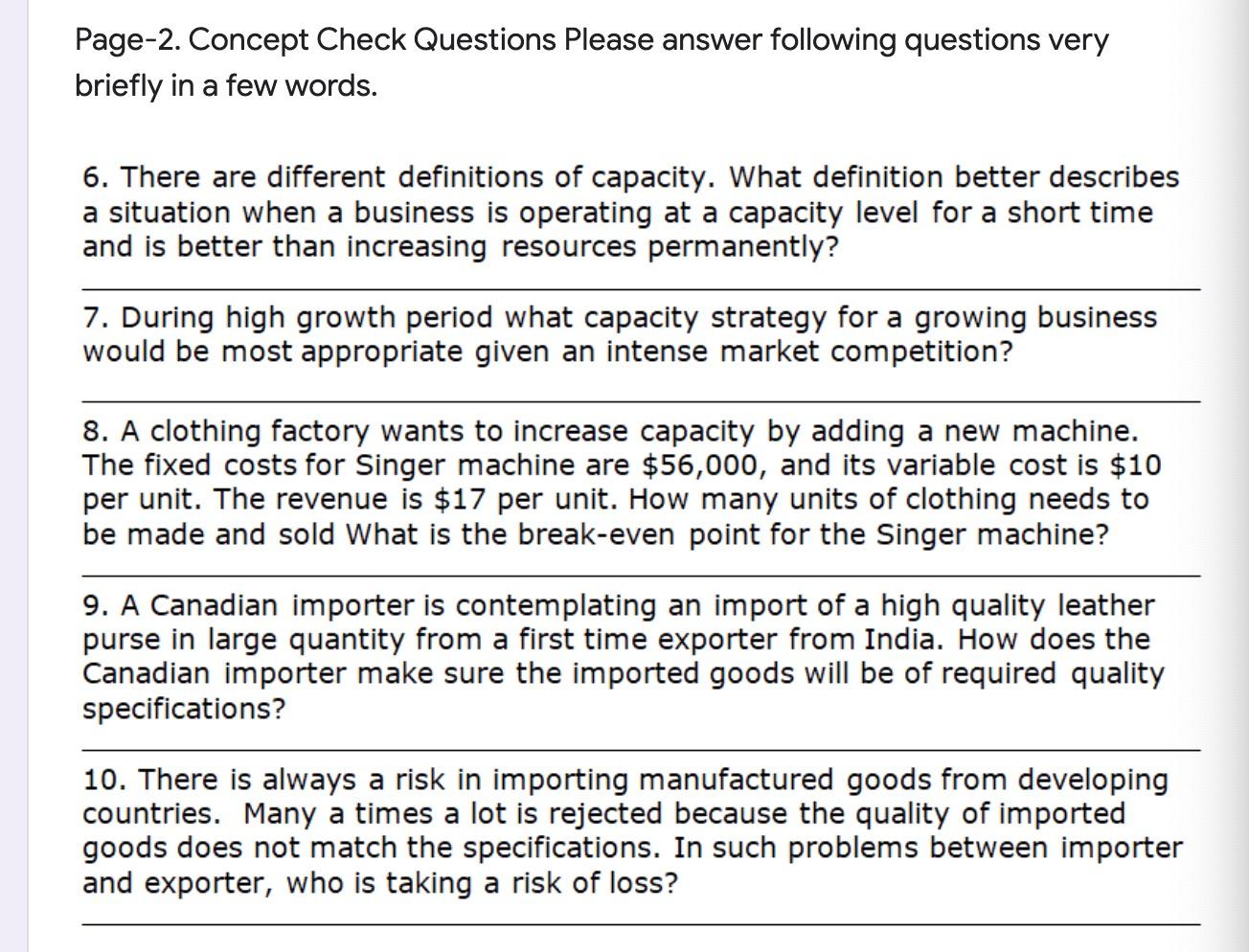 Solved Page 2 Concept Check Questions Please Answer Foll Chegg Com