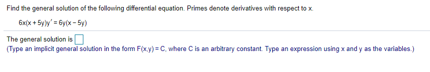 Solved Find the general solution of the following | Chegg.com