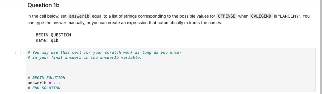Part 1: Cleaning and Exploring the Data To retrieve | Chegg.com