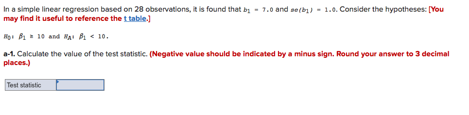 Solved In a simple linear regression based on 28 | Chegg.com