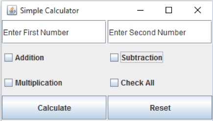 Solved Develop a Simple Calculator by applying arithmetic | Chegg.com