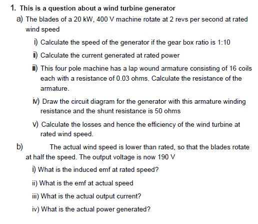 ACTUAL POWER VS RATED POWER 