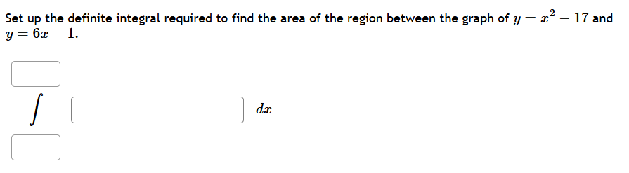 Solved Set up the definite integral required to find the | Chegg.com