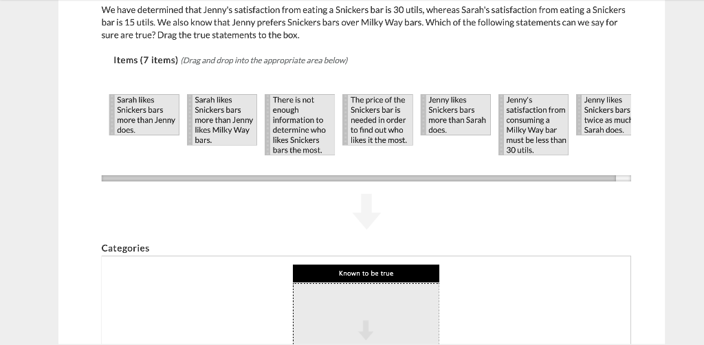 We have determined that Jenny's satisfaction from | Chegg.com