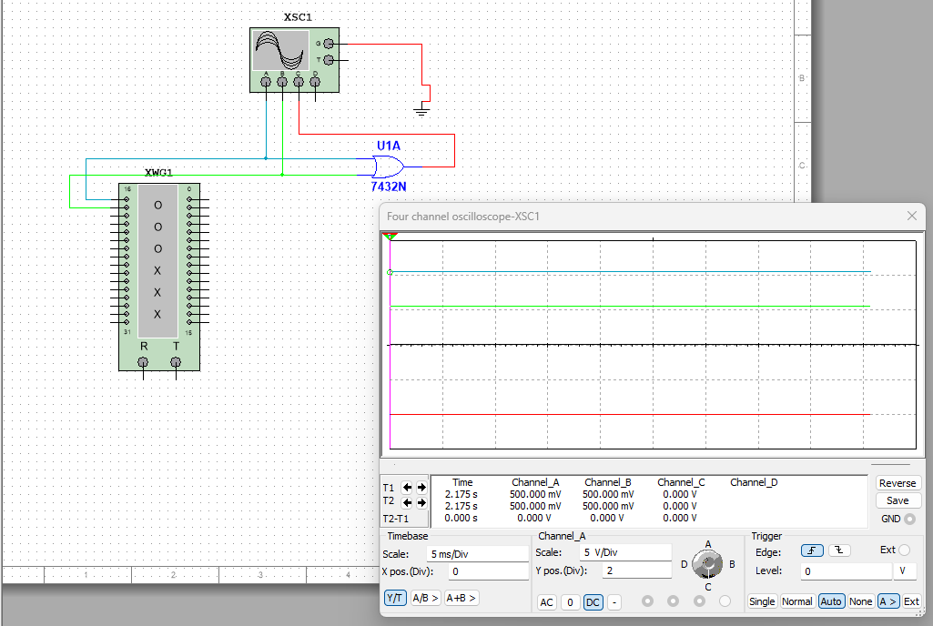 Solved Why does the output does not show as waveform how can | Chegg.com