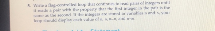 Solved Write a loop that reads in a collection of words and | Chegg.com