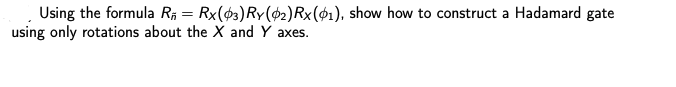 Solved Using the formula Rí = Rx(63) Ry(02)Rx(01), show how | Chegg.com