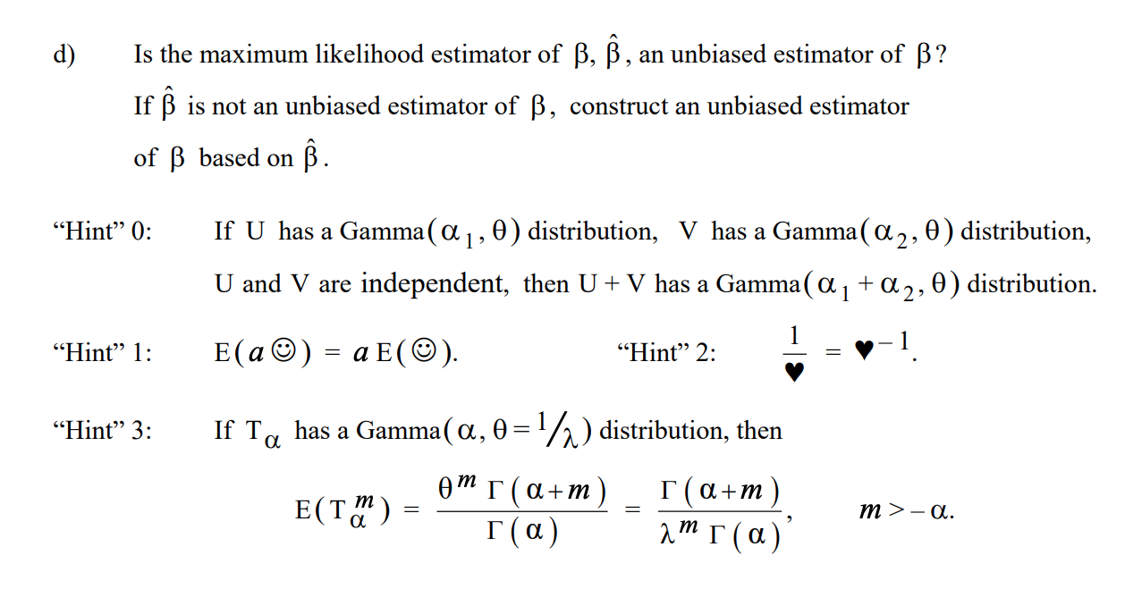 Solved 1 Be A Random Sample From The Distribution Wit Chegg Com