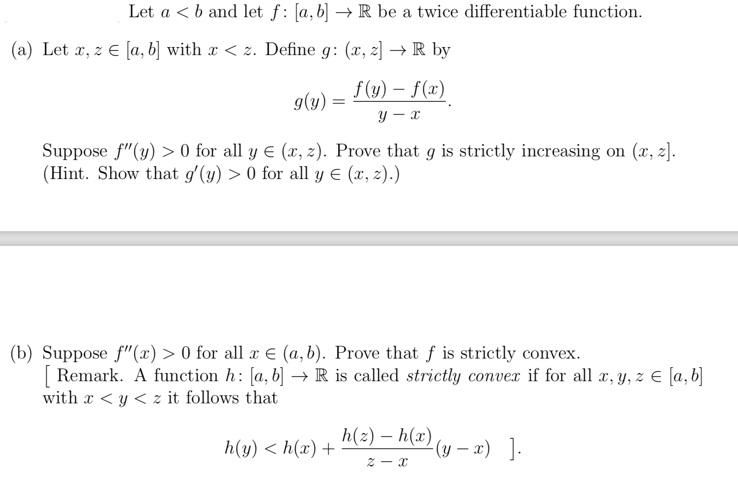 Solved Let A